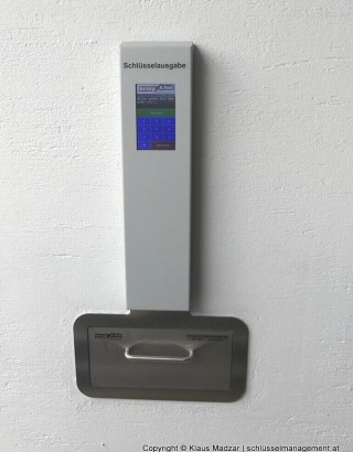 Schlüsselverwaltung Autohaus 24h Schlüsselübergabe-System Indoor für das Autohaus